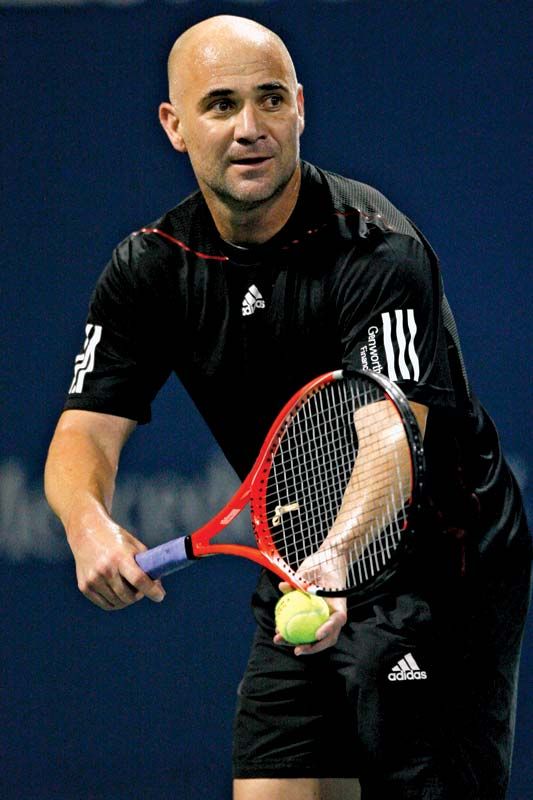 Tennis career of Andre Agassi | Britannica - How Tall Is Andre Agassi? – Tennis Legend’s Height Revealed