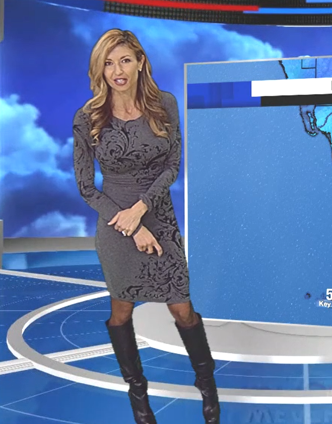 THE APPRECIATION OF NEWSWOMEN WEARING BOOTS BLOG: julie durda - How Tall Is Julie Durda: Meteorologist and ABC News Contributor