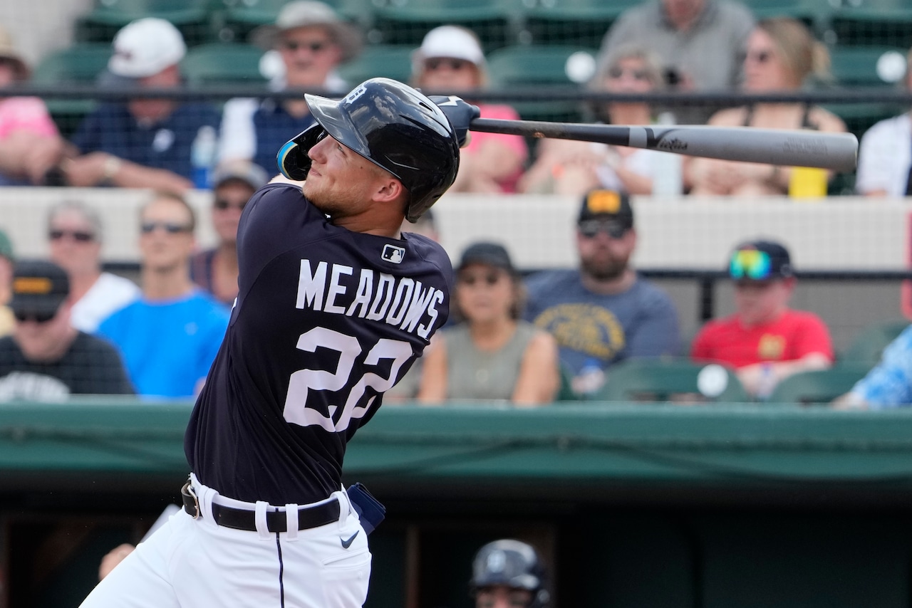Tigers lineup: Parker Meadows starting in center field - mlive.com - Parker Meadows Height – How Tall Is the MLB Outfielder?