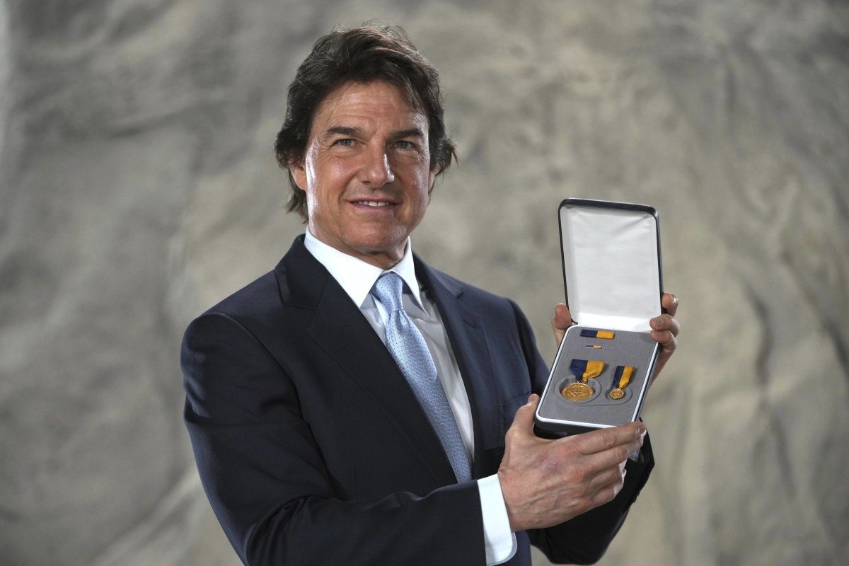 Tom Cruise Awarded Top Navy Honor for Boosting Military's Image - Newsweek - How Old Is Tom Cruise? Hollywood Superstar's Age & Movie Milestones