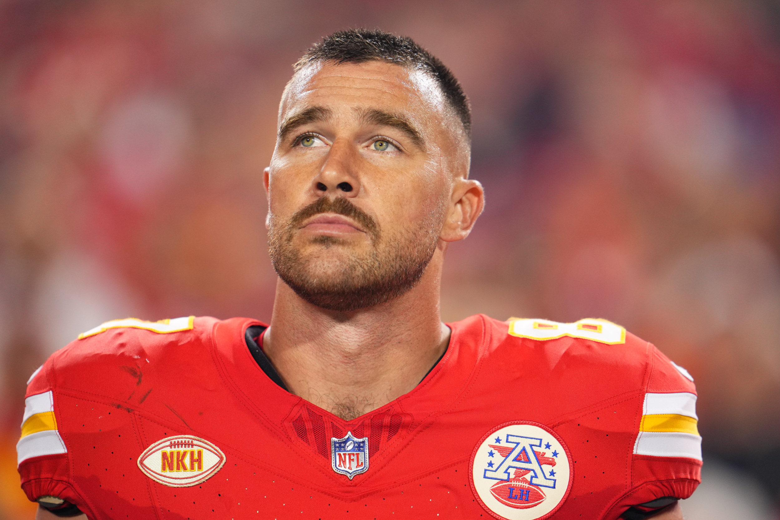 Travis Kelce Goes Viral for Bizarre Game Behavior - Newsweek - Travis Kelce New Heights Podcast Net Worth