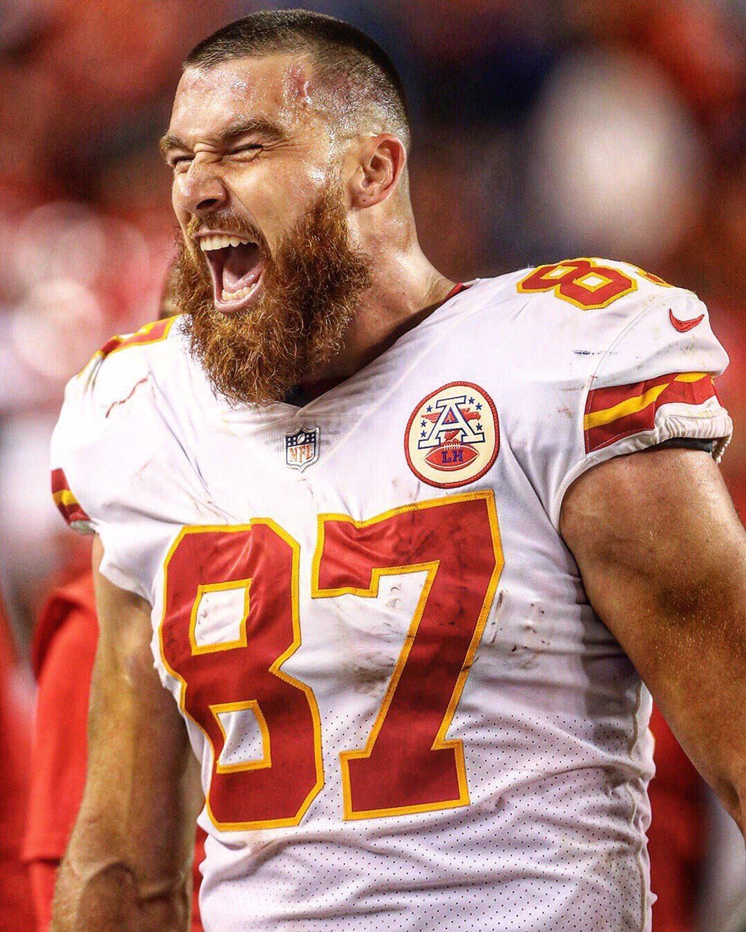 Travis Kelce on Instagram: “Fuel to the 🔥” | Kansas city chiefs - How Tall Is Travis Kelce? – NFL Star’s Height Breakdown