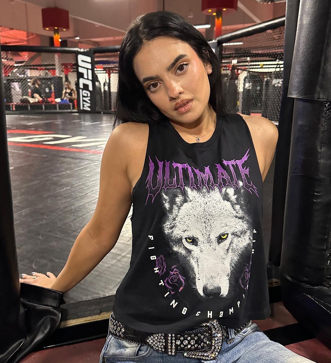 UFC: "McGregor dm?" - Nina Marie Daniele's bikini post captioned 'guess - Nina Drama Height – Social Star's True Size