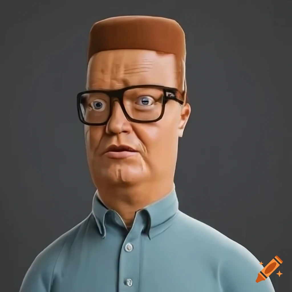Ultra realistic depiction of hank hill on Craiyon - How Old Is Hank Hill Supposed To Be? King Of The Hill Facts