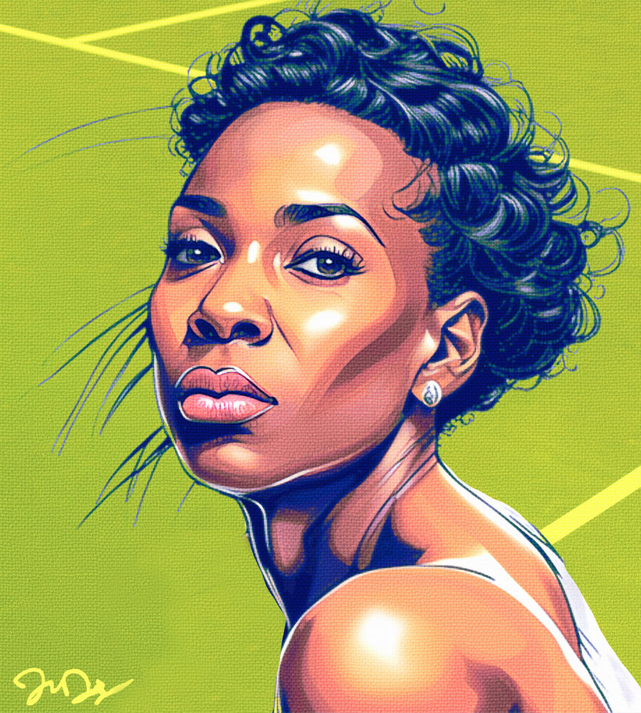 Venus Williams by nine9nine9 on DeviantArt - Venus Williams: Sexy Pics of the Tennis Superstar Off the Court