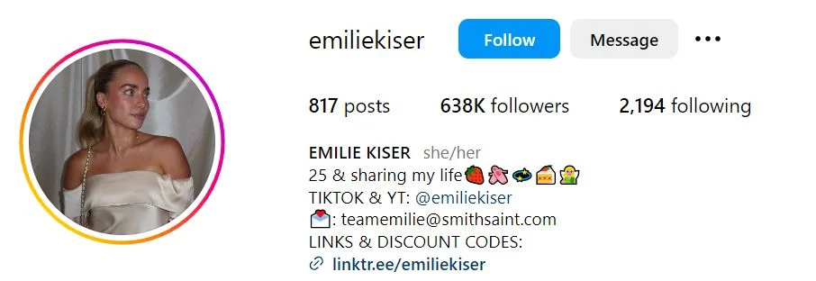 Who Is Emilie Kiser? Age, Height, BIO, Parents, Ethnicity, Boyfriend - How Old Is Emilie Kiser? TikTok Star's Age And Rise To Fame