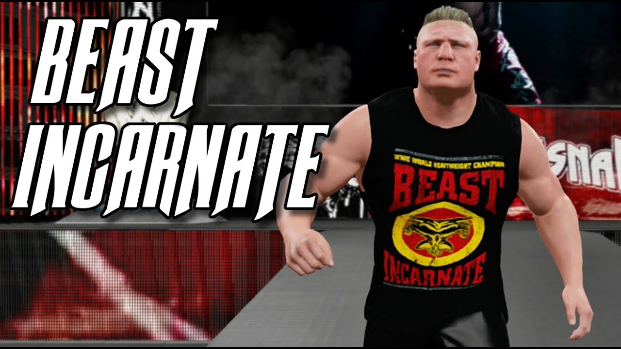 WWE 2K15 Brock Lesnar Beast Incarnate (RAW 15th December 2014 Return - Brock Lesnar Ethnicity: The Beast Incarnate’s Background