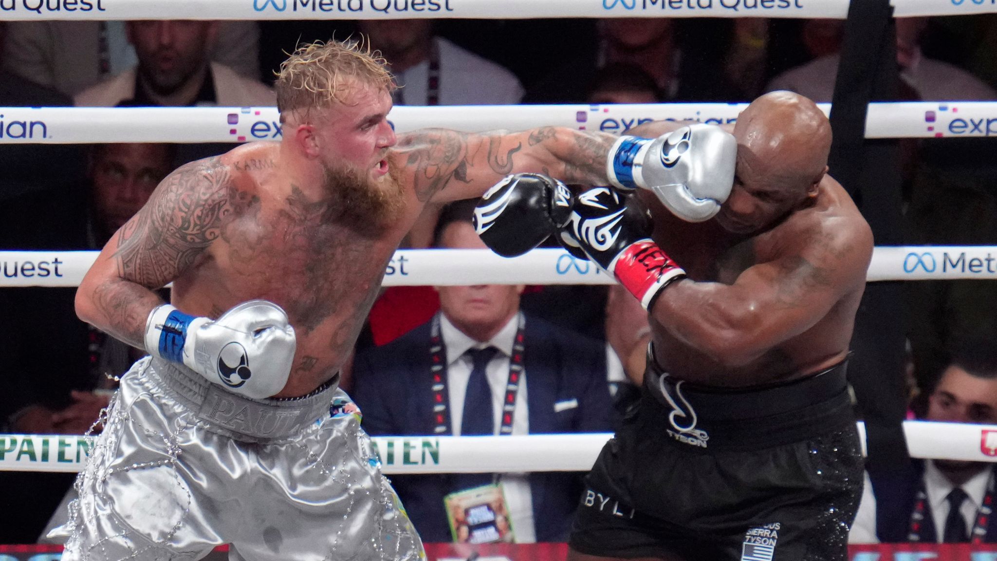 YouTuber Jake Paul beats Mike Tyson as boos heard during controversial - Mike Tyson Net Worth After Jake Paul Fight